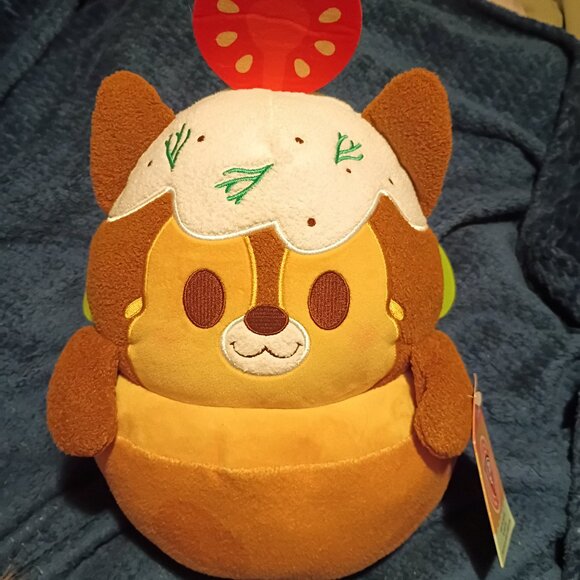 Chip & Dale Disney Munchlings Street Food Fushion Falafel Pita 15" Chip Plush - Picture 1 of 9